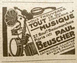 Pub Peaul Beuscher 1929