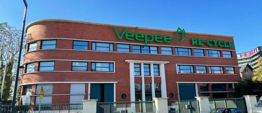 Enseigne lumineuse VEEPEE RE-CYCLE
