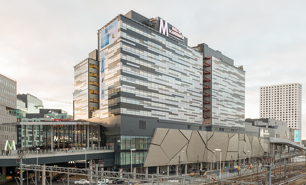 Enseignes de centres commerciaux