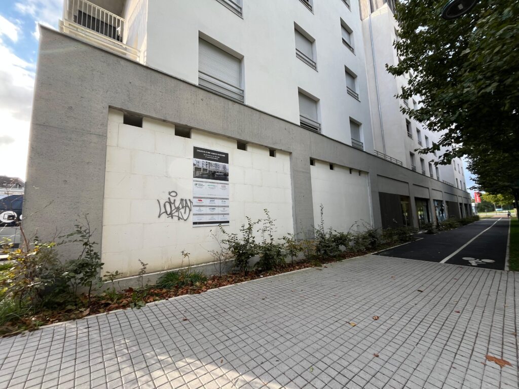 Agence Crédit Agricole de Montévrain en travaux