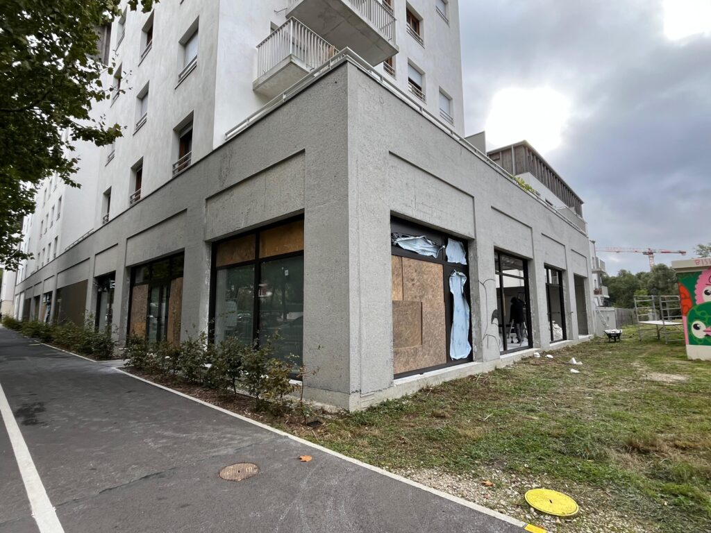 Agence Crédit Agricole de Montévrain en travaux