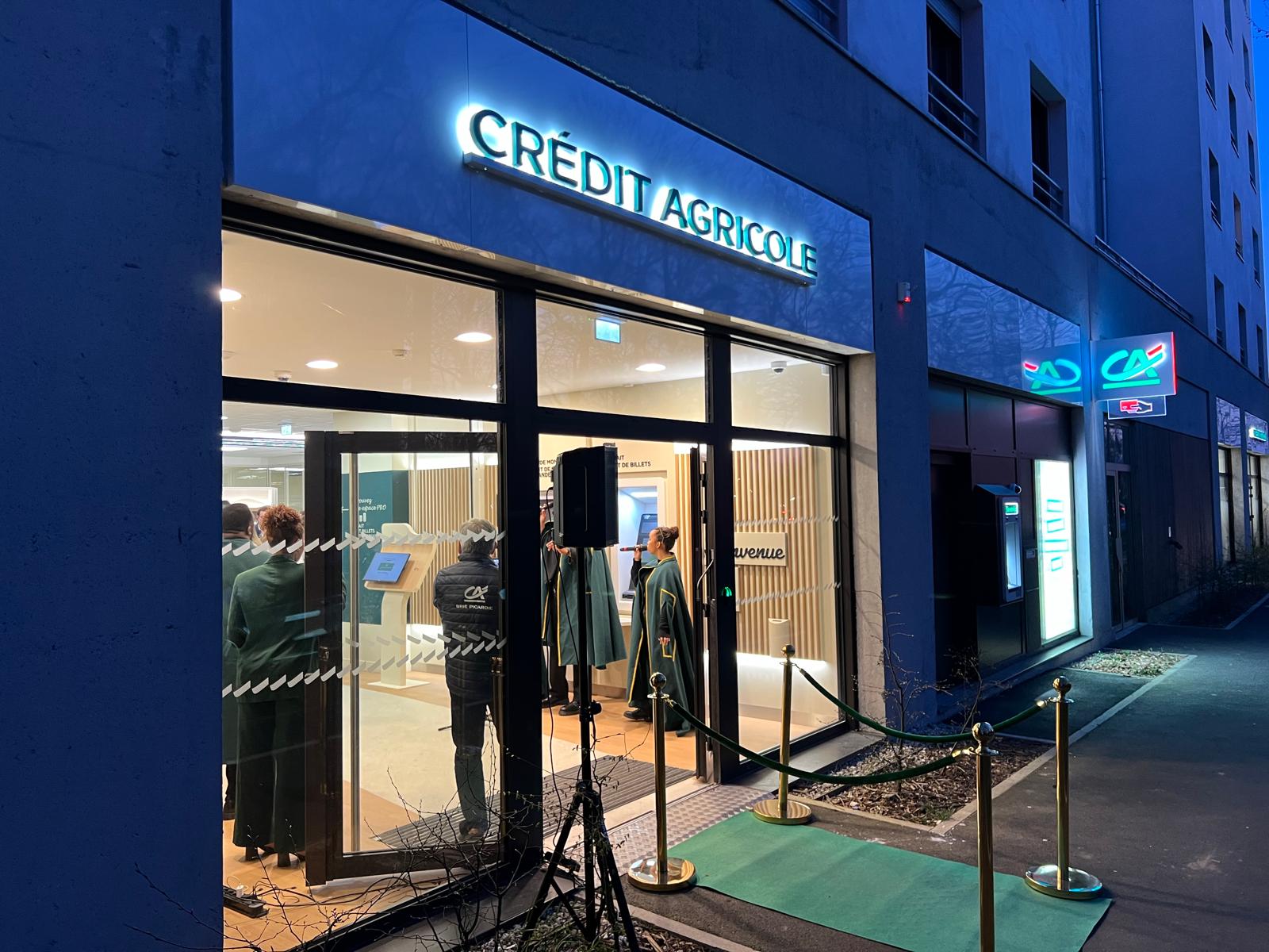 Inauguration agence Crédit Agricole de Montévrain