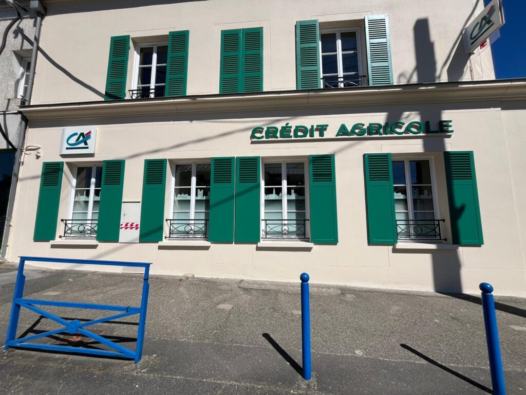 Enseignes Crédit Agricole St Fargeau Ponthierry