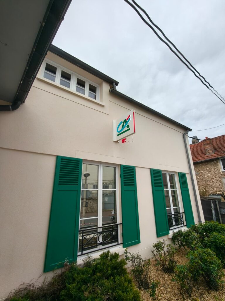 Enseignes Crédit Agricole St Fargeau Ponthierry