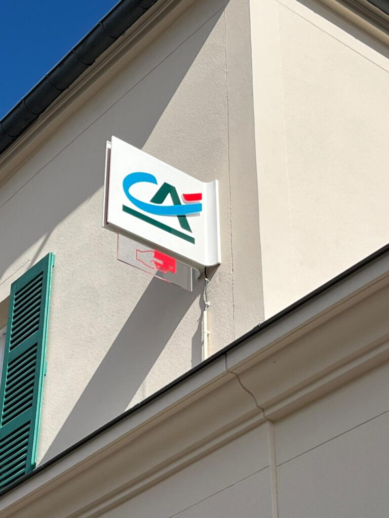 Enseignes Crédit Agricole St Fargeau Ponthierry